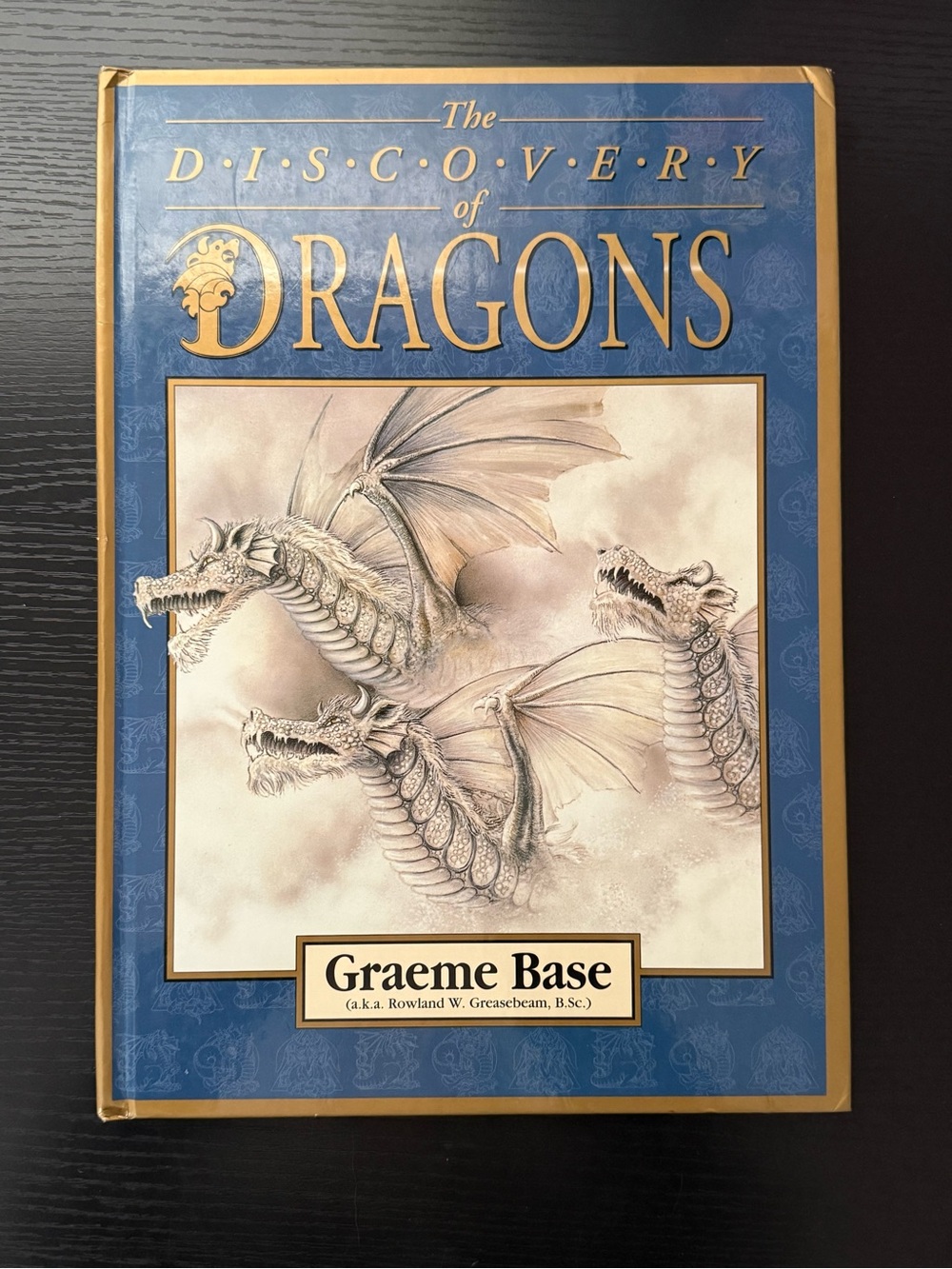 1996 Hardcover Edition Children’s Book “The Discovery of Dragons” Graeme Base